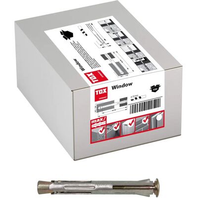 Tox Model 02710118 Metalowe kołki do ścian - 100 sztuk Tox Model 02710118 Metalowe kołki do ścian - 100 sztuk