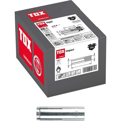 TOX Impact-Dübel M16x65mm - Impact, Oberfläche, Verzinkt, A4 Stahl TOX Impact-Dübel M16x65mm - Impact, Oberfläche, Verzinkt, A4 Stahl