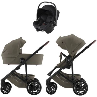 Britax Smile 5Z Barnvagn - All-season, Vändbar, Kompakt Britax Smile 5Z Barnvagn - All-season, Vändbar, Kompakt