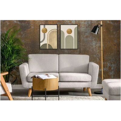 Canapé Simple Blanc KONSIMO Tagio - Sconto - Publicité Canapé Simple Blanc KONSIMO Tagio - Sconto - Publicité