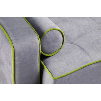 KONSIMO Dozer Einzelsofa - Grau - 223cm breit - 94cm hoch - Sofa KONSIMO Dozer Einzelsofa - Grau - 223cm breit - 94cm hoch - Sofa