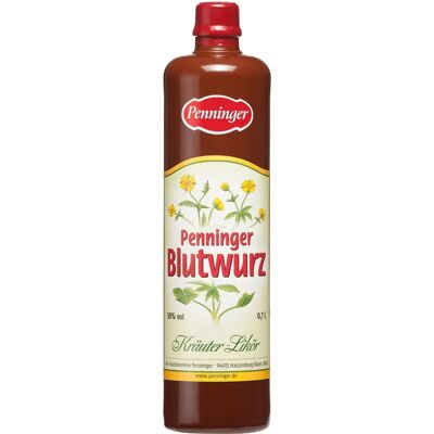 Penninger Bayerischer Kräuter-Likör 50% - Blutwurz Penninger Bayerischer Kräuter-Likör 50% - Blutwurz