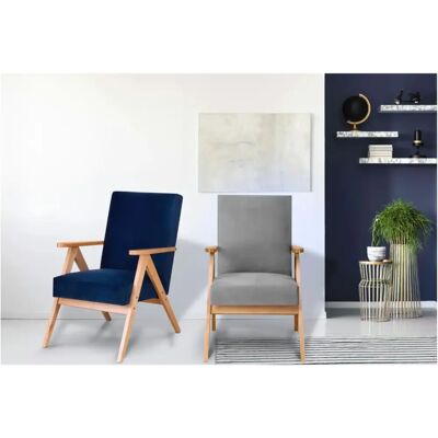 KONSIMO Naset Grauer Sessel - Einzelsessel KONSIMO Naset Grauer Sessel - Einzelsessel