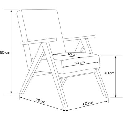 KONSIMO Naset Sessel - Einzelsessel KONSIMO Naset Sessel - Einzelsessel
