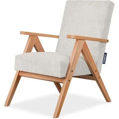 KONSIMO Naset creme - Sessel - Einzelsessel KONSIMO Naset creme - Sessel - Einzelsessel