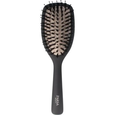 Parsa - Keratin Care & Shine Paddle Brush - Schwarz Parsa - Keratin Care & Shine Paddle Brush - Schwarz