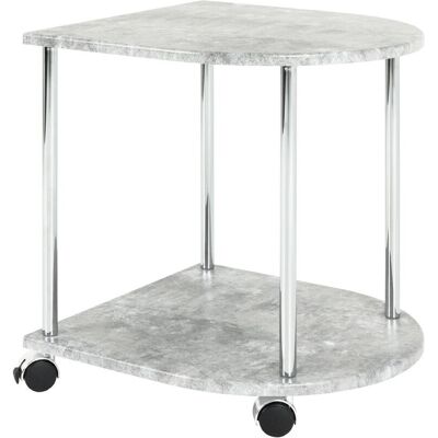 Haku Moebel Beistelltisch - Betonoptik - 42x40x45 cm Haku Moebel Beistelltisch - Betonoptik - 42x40x45 cm