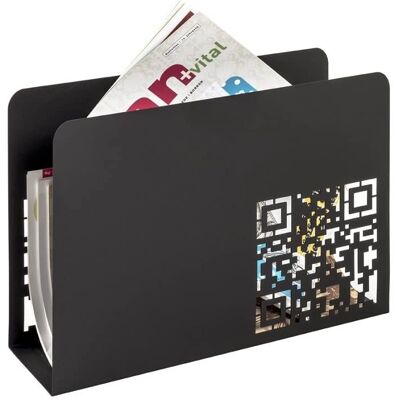 Haku Porte-revues en métal - Convient DIN A4 - Noir Haku Porte-revues en métal - Convient DIN A4 - Noir