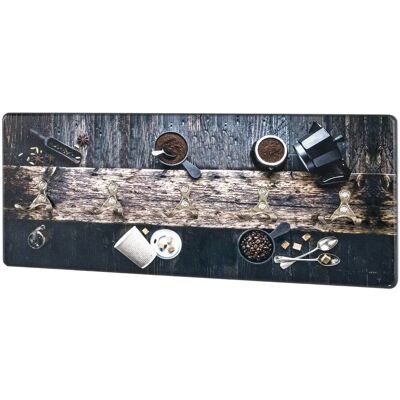 HAKU Wandgarderobe - Motiv Holz, 5 Haken, 50x20cm - Wandgarderobe HAKU Wandgarderobe - Motiv Holz, 5 Haken, 50x20cm - Wandgarderobe