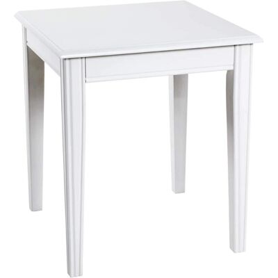 Haku Weiß Beistelltisch - 45x45x51cm - Möbel Haku Weiß Beistelltisch - 45x45x51cm - Möbel