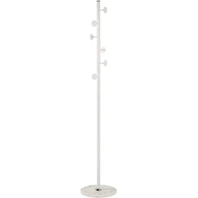 HAKU Metall Kleiderständer 6 Haken 35x180cm HAKU Metall Kleiderständer 6 Haken 35x180cm