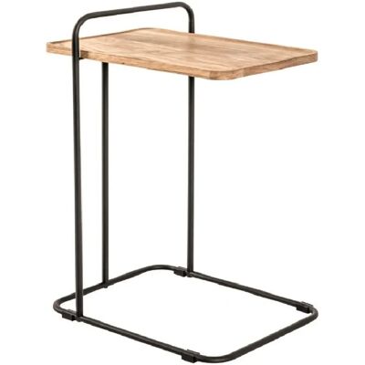HAKU Meubel Bijzettafel - 35x73x49 cm - Zwart HAKU Meubel Bijzettafel - 35x73x49 cm - Zwart