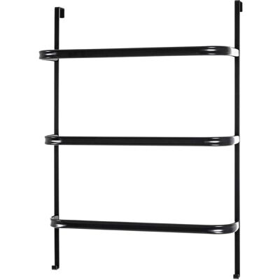 Haku 21538 Porte-serviettes en acier noir - Rack à serviettes Haku 21538 Porte-serviettes en acier noir - Rack à serviettes