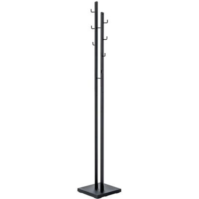 Portemanteau Haku Möbel - 8 Crochets - Noir - 29x176cm - Porte-manteau Portemanteau Haku Möbel - 8 Crochets - Noir - 29x176cm - Porte-manteau