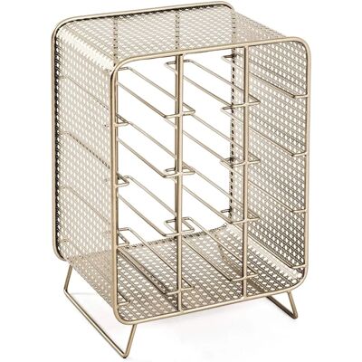Gouden wijnrek HAKU - 12 Flessen - 30x24x46 cm Gouden wijnrek HAKU - 12 Flessen - 30x24x46 cm