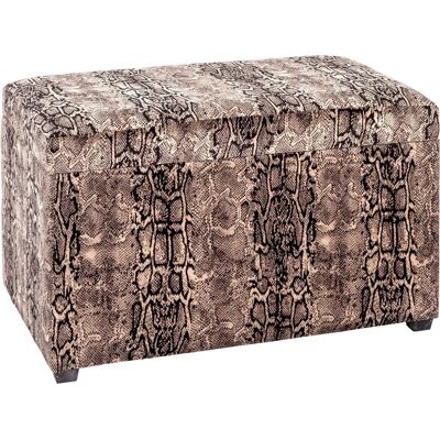 Haku Meubles Ottoman de Rangement - Snake - 65cm - Publicité Haku Meubles Ottoman de Rangement - Snake - 65cm - Publicité