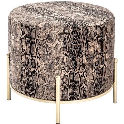 HAKU Möbel 22951 Snake - Puff Marrón - Asiento HAKU Möbel 22951 Snake - Puff Marrón - Asiento