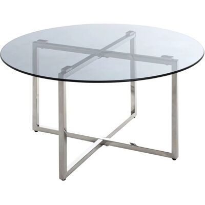 HAKU Table d'Appoint - 75x75x45 cm - Gris - Acier Inoxydable - Publicité HAKU Table d'Appoint - 75x75x45 cm - Gris - Acier Inoxydable - Publicité