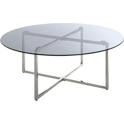HAKU Modell 100x45x100cm Grau - Couchtisch HAKU Modell 100x45x100cm Grau - Couchtisch