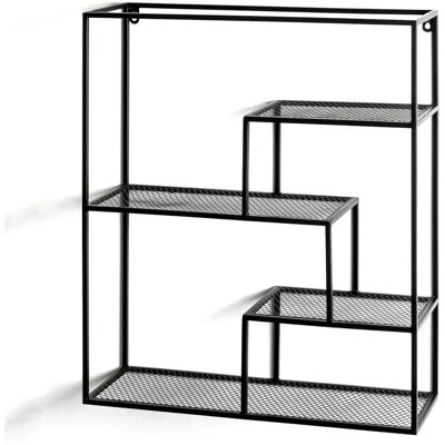 Vägghylla HAKU 23616 - Metall, 50x60x18cm Vägghylla HAKU 23616 - Metall, 50x60x18cm