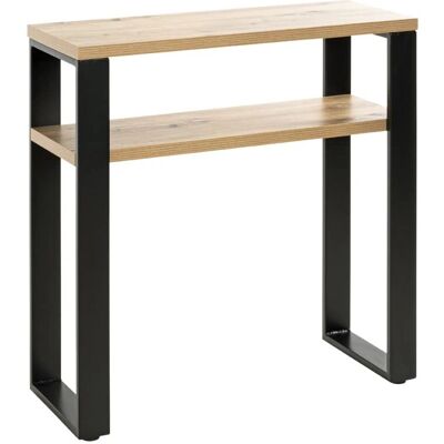 HAKU Konsolbord - 70x75x28 cm Svart & Trä HAKU Konsolbord - 70x75x28 cm Svart & Trä