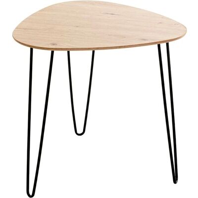Sconto Serifos Beistelltisch - Holzfarben Sconto Serifos Beistelltisch - Holzfarben