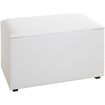 Witte opbergkist - 65x40x42 cm - Opbergen & Zitten Witte opbergkist - 65x40x42 cm - Opbergen & Zitten