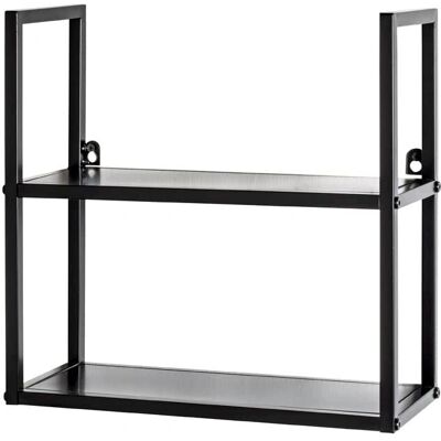 Haku Wandregal - Stahl, 36x15x36 cm, Schwarz - Wandregal Haku Wandregal - Stahl, 36x15x36 cm, Schwarz - Wandregal