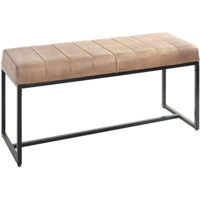HAKU Leder Hocker 100cm - Möbelbank HAKU Leder Hocker 100cm - Möbelbank