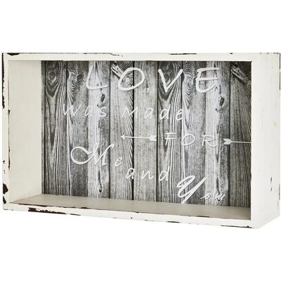 Haku Moebel Haku-Möbel Étagère Murale - Vintage, 33x10x20 cm - Étagère Haku Moebel Haku-Möbel Étagère Murale - Vintage, 33x10x20 cm - Étagère