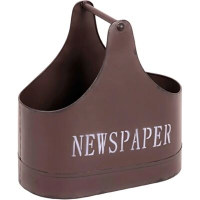 Haku Möbel HAKU Möbel Zeitungsständer braun - Magazine Rack Haku Möbel HAKU Möbel Zeitungsständer braun - Magazine Rack