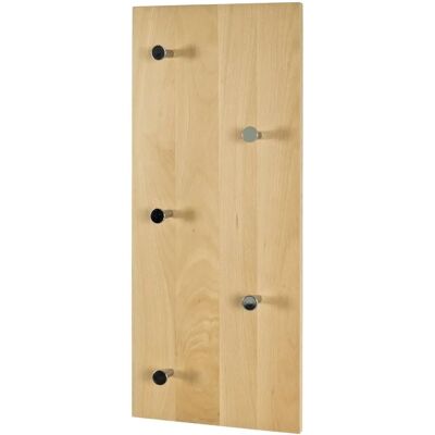 Portemanteau Murale Haku Hêtre / Chrome - Wall Coat Rack Portemanteau Murale Haku Hêtre / Chrome - Wall Coat Rack