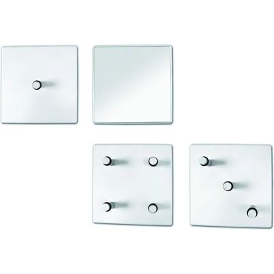 Haku Möbel Haku- Meuble 4 pièces, blanc - Ensemble d'armoire - Publicité Haku Möbel Haku- Meuble 4 pièces, blanc - Ensemble d'armoire - Publicité