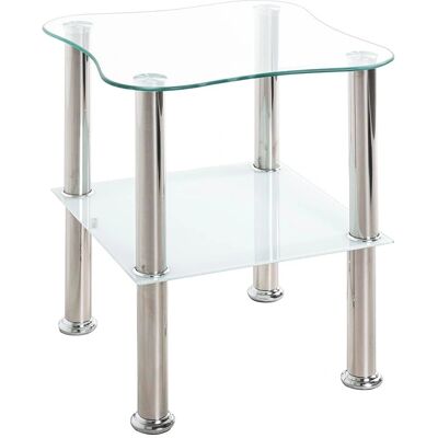 Table d'appoint transparente Korfu - Meuble - Publicité Table d'appoint transparente Korfu - Meuble - Publicité