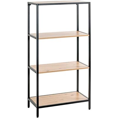 Haku Möbel Bücherregal bergen-eiche 64,0 x 35,0 x 129,0 cm Haku Möbel Bücherregal bergen-eiche 64,0 x 35,0 x 129,0 cm