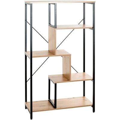 Étagère Haku Möbel bergen-eiche 74x35x132 cm - Étagère - Publicité Étagère Haku Möbel bergen-eiche 74x35x132 cm - Étagère - Publicité