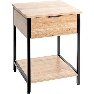 Haku Möbel - Modell Balken-eiche - 40x40x55 cm Beistelltisch Haku Möbel - Modell Balken-eiche - 40x40x55 cm Beistelltisch