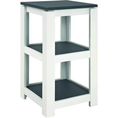 Haku Aiyana Table basse et d'appoint en MDF gris - Table basse et d'appoint Haku Aiyana Table basse et d'appoint en MDF gris - Table basse et d'appoint