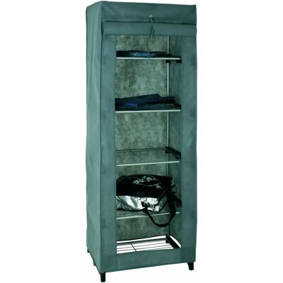 Armoire en Tissu HAKU - Rangement à Vêtements avec Étagères - Publicité Armoire en Tissu HAKU - Rangement à Vêtements avec Étagères - Publicité