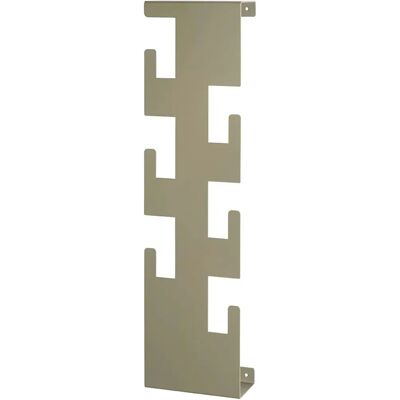 Appendiabiti da parete Haku Mobili - 6 Ganci, Verde, 15x60cm - Montaggio a parete Appendiabiti da parete Haku Mobili - 6 Ganci, Verde, 15x60cm - Montaggio a parete