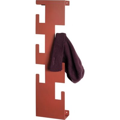 Väggkrokar HAKU Möbel 47406 - 6 Krokar, Röd, 15x60cm Väggkrokar HAKU Möbel 47406 - 6 Krokar, Röd, 15x60cm