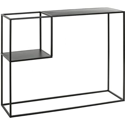 Haku Meubel Konsolentafel - Zwart - 100x30x80cm Haku Meubel Konsolentafel - Zwart - 100x30x80cm