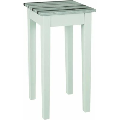 HAKU Judith Blanc / Pin Maritimo Table Basse - Table d'appoint HAKU Judith Blanc / Pin Maritimo Table Basse - Table d'appoint