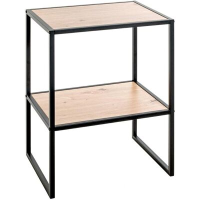 Haku Mobili Tavolino - 45x35x60cm, Nero, Moderno Haku Mobili Tavolino - 45x35x60cm, Nero, Moderno