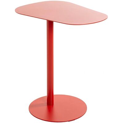 Haku Mobilier Table Basse et d’Appoint en Métal Rouge Haku Mobilier Table Basse et d’Appoint en Métal Rouge