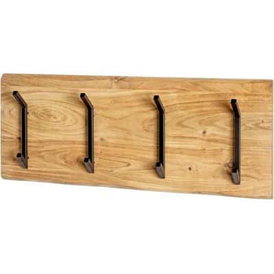 Haku Wandkapstok - 4 Haken - 90cm Modern Hout Haku Wandkapstok - 4 Haken - 90cm Modern Hout