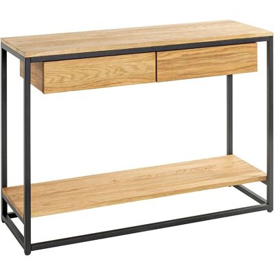 Haku Möbel Konsolentisch - 100cm Massiv Eiche Haku Möbel Konsolentisch - 100cm Massiv Eiche