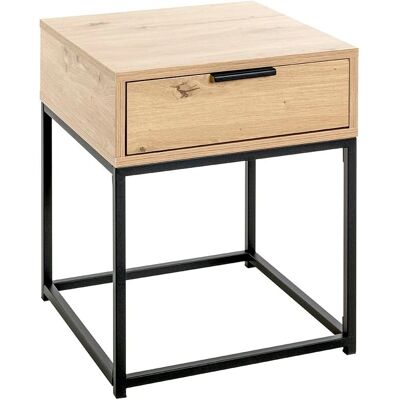 Haku Meubles Niche de Nuit - 40x40x50cm - Chambre Haku Meubles Niche de Nuit - 40x40x50cm - Chambre
