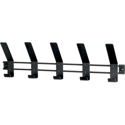 Perchero de Pared Haku Muebles - Negro - 5 Ganchos - 52cm Perchero de Pared Haku Muebles - Negro - 5 Ganchos - 52cm