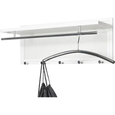 HAKU Möbel Wandgarderobe - Muurmontage Opslagoplossing HAKU Möbel Wandgarderobe - Muurmontage Opslagoplossing